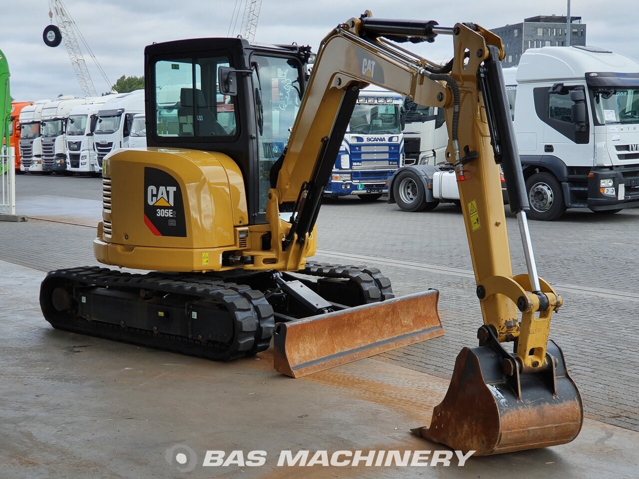 Caterpillar 305e2 18 Mini Excavator 10t Bas Machinery